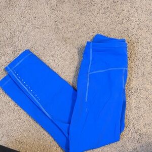 Lululemon Athletica Vibrant Blue Leggings